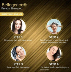 Keratin hair shampoo