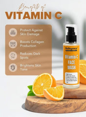 Vitamin c face wash