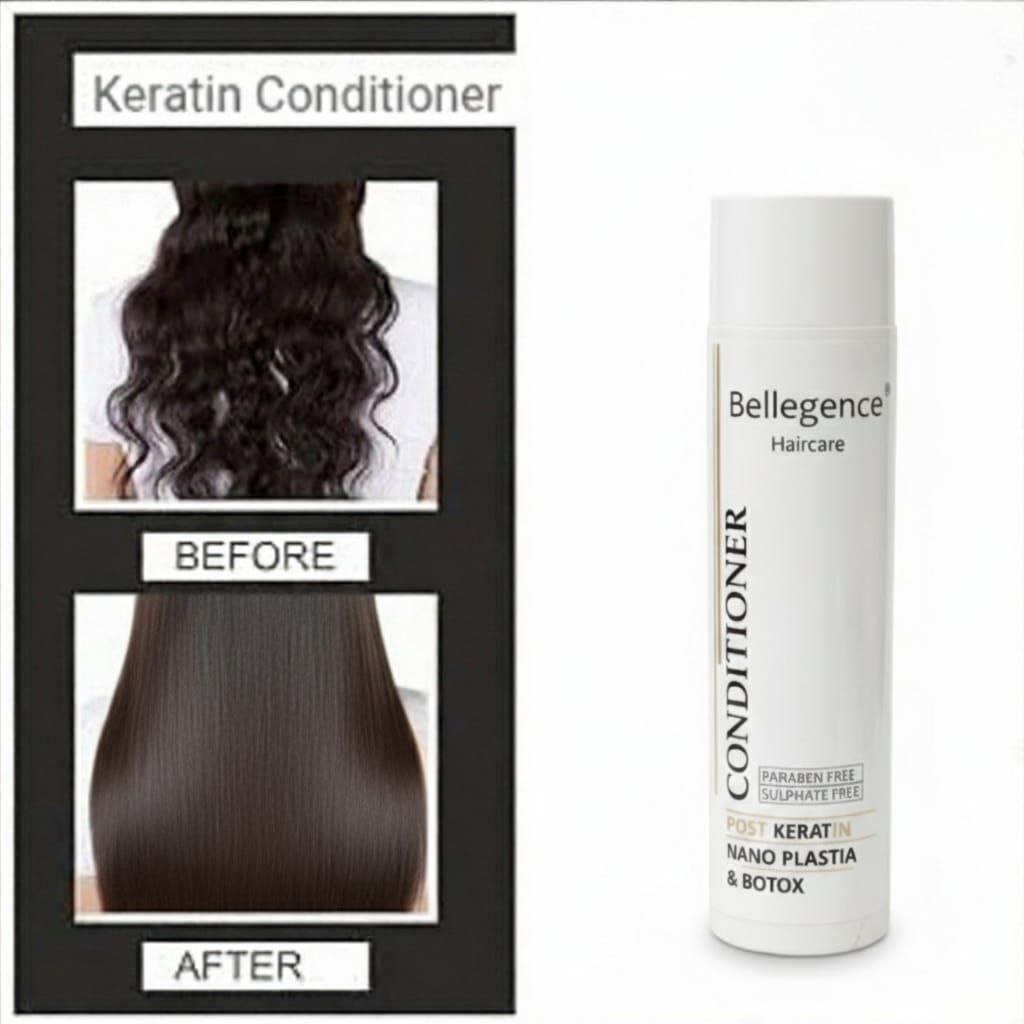 Keratin hair conditioner