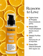 Vitamin c face wash