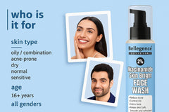 Niacinamide face wash